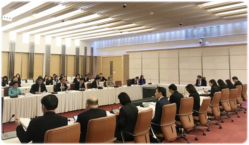 ﻿กรมบังคับคดีเข้าร่วมประชุมเรื่องการรายงานผลการดำเนินการตามแนวทางการปรับปรุงสภาพแวดล้อมสำหรับการประกอบธุรกิจในประเทศไทยของธนาคารโลก (Doing Business)